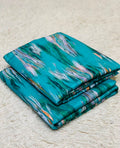 003 - Aqua Teal & Emerald Wave - Shifa Zahra - Classic Lawn