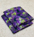 008 - Deep Violet & Electric Lime - Shifa Zahra - Classic Lawn