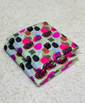 022 - Sage Green & Magenta Pebble - Shifa Zahra - Classic Lawn