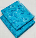 050 - Sky Blue & Ocean Silhouette Blossom - Shifa Zahra - Classic Lawn