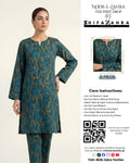 Article 008 – Deep Teal Abstract 2-Piece Set
